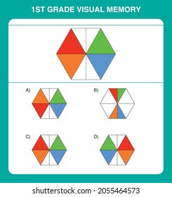 1st grade visual memory questions