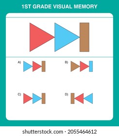 1st grade visual memory questions