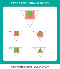 1st grade visual memory questions