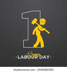 1st may happy international labour day