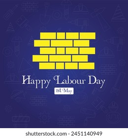 1. Mai Happy Labor Day Creative Post Design