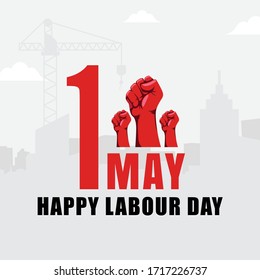 1st of May happy labour day