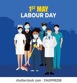 1st May Happy Labour Day. its international worker's day.