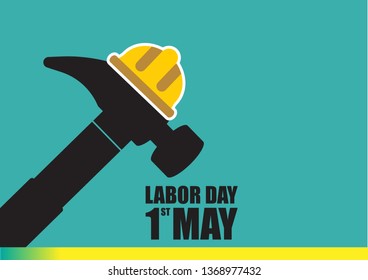 1st May Labor Day or Labour Day vector artwork