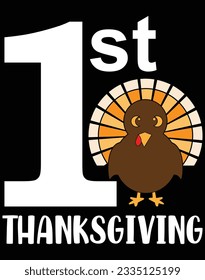 1st thanksgiving EPS file for cutting machine. You can edit and print this vector art with EPS editor.