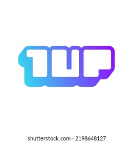 1up icon, one life, icon can be used in video games or futuristic retro graphics, plus life, 8bit, gamer, game message, pixel art, arcade. Gradient