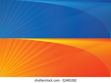 2 abstract business concept (space)