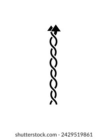 2 arrow icon, vector best flat icon.