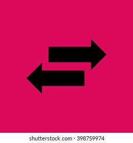 2 Arrows Icon. Eps-10.