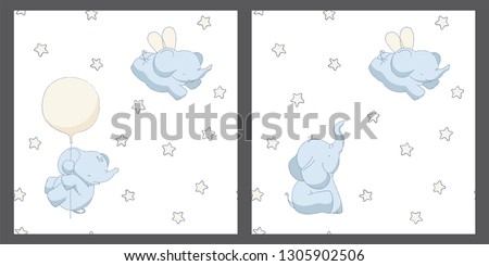 Similar – Image, Stock Photo be small Baby elefant