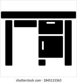 2. Bookcase icon. Element of furniture for mobile app and web sites. Vector illustration isolated on a white background. Premium quality symbol.