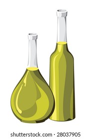 2 botellas de aceite