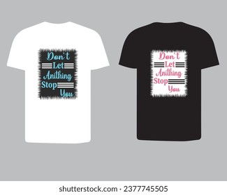 2 color creative and simple t shirt design 