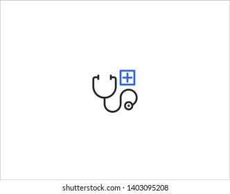 2 color User Interface UI Icon Navigation series for Web & Mobile Design - Medical, Hospital, Doctor, Health