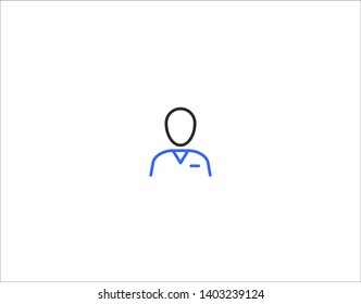 2 Color User Interface UI Icon Navigation Series for Web & Mobile Design -  VIP, Business Man, User, Important, Elite, Suit