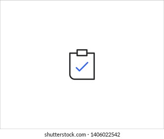 2 Color User Interface UI Icon Navigation Series for Web & Mobile Design - Complete Task, Saved List, To Do Added