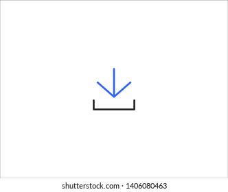 2 Color User Interface UI Icon Navigation Series for Web & Mobile Design - Download, Saved, Get, Subscribed