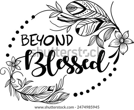 2 Corinthians 9:8 Inspirational Vector Design - God Is Able to Bless You Abundantly