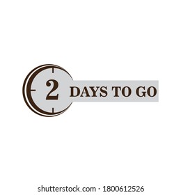 2 days to go count down for marketing