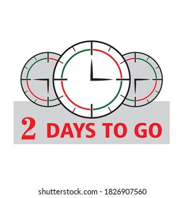 2 días para ir al mostrador