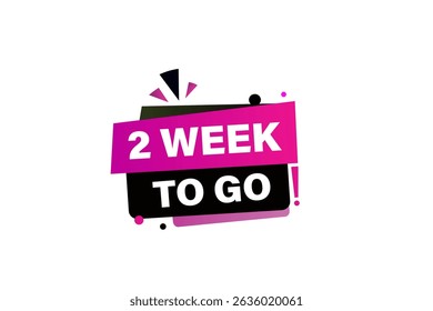 2 days to go, sale countdown vector symbol, clock, time,  background, template 15 days to go, countdown, sticker, left banner, business, sale, label button
