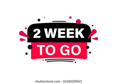 2 days to go, sale countdown vector symbol, clock, time,  background, template 15 days to go, countdown, sticker, left banner, business, sale, label button

