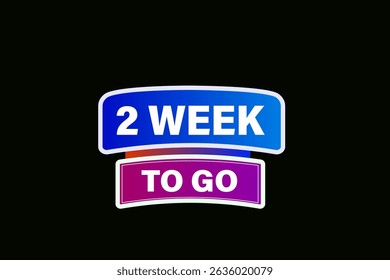 2 days to go, sale countdown vector symbol, clock, time,  background, template 15 days to go, countdown, sticker, left banner, business, sale, label button
