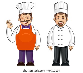 2 different chefs