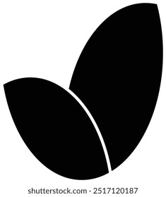 2 Empty photo collage vector template illustration, flower shape texture pattern for picture display presentation. 