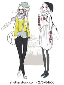 2 fashion girls
