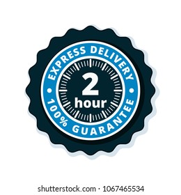 2 Hour Express Delivery illustration