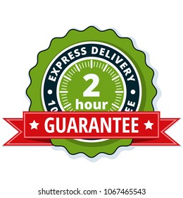 2 Hour Express Delivery illustration