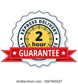 2 Hour Express Delivery illustration