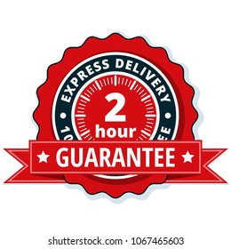 2 Hour Express Delivery illustration