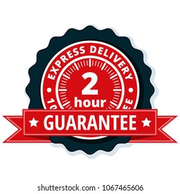 2 Hour Express Delivery illustration