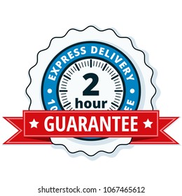 2 Hour Express Delivery illustration