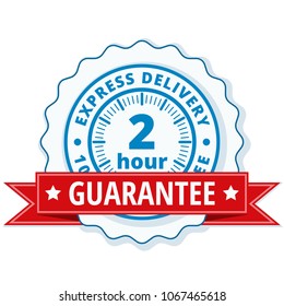 2 Hour Express Delivery illustration