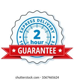 2 Hour Express Delivery illustration