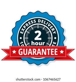 2 Hour Express Delivery illustration
