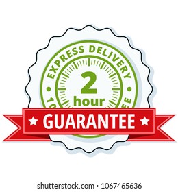 2 Hour Express Delivery illustration