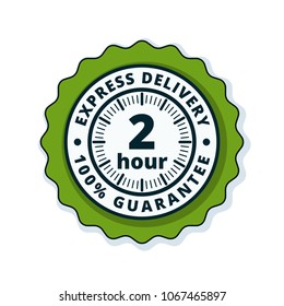 2 Hour Express Delivery illustration
