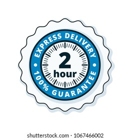 2 Hour Express Delivery illustration