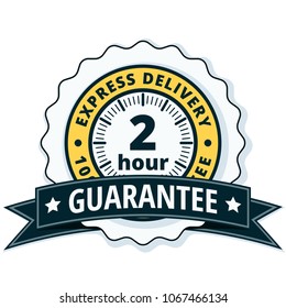 2 Hour Express Delivery illustration