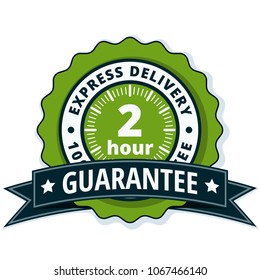 2 Hour Express Delivery illustration