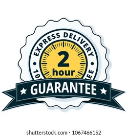 2 Hour Express Delivery illustration