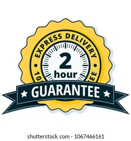2 Hour Express Delivery illustration