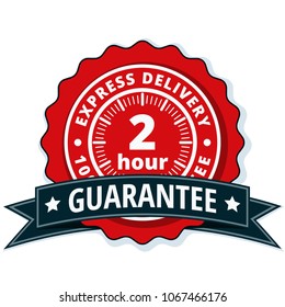 2 Hour Express Delivery illustration