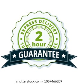 2 Hour Express Delivery illustration