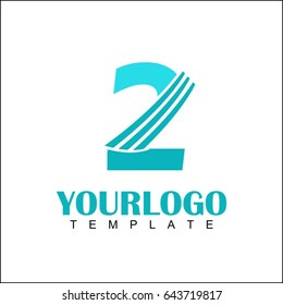 2 letter luxury logotype. Modern blue wings template logo design. Monochrome, retail, business, finance, color, retro rough versions.