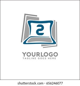 2 Letter tech Technology Logo Template